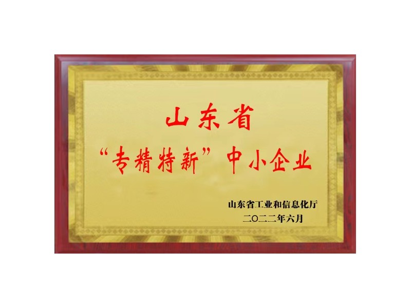 山東省“專精特新”中小企業